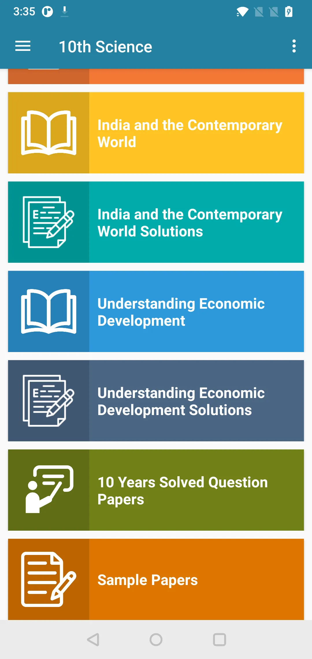 Social Science Class 10 CBSE | Indus Appstore | Screenshot