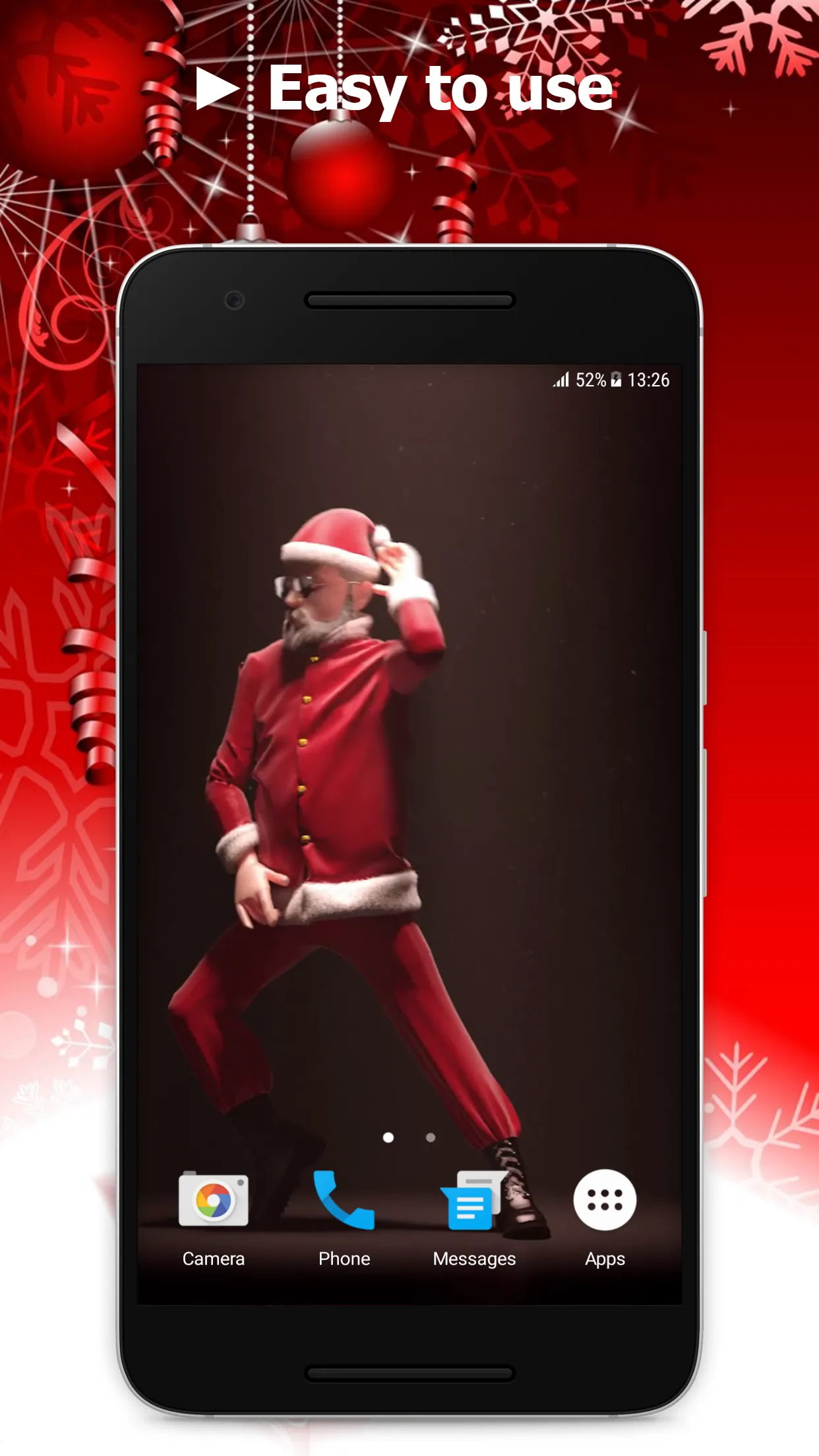 Santa Claus Live Wallpaper | Indus Appstore | Screenshot