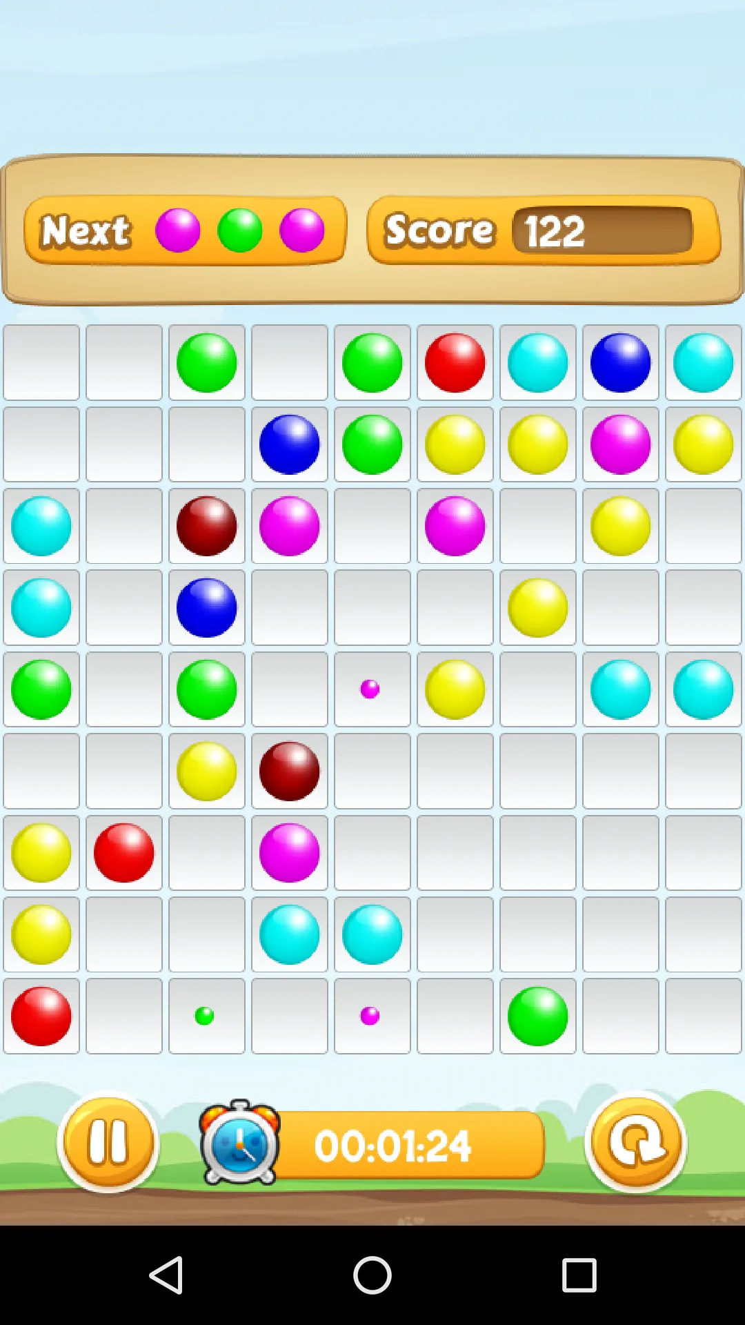 Color balls - Lines Game | Indus Appstore | Screenshot