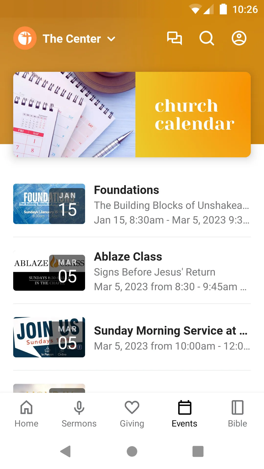 Pueblo Christian Center | Indus Appstore | Screenshot