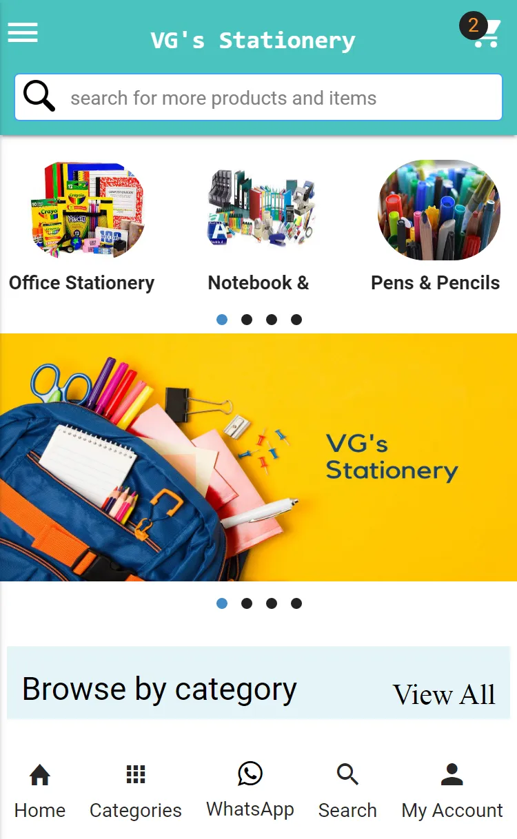 VG Stationery | Indus Appstore | Screenshot