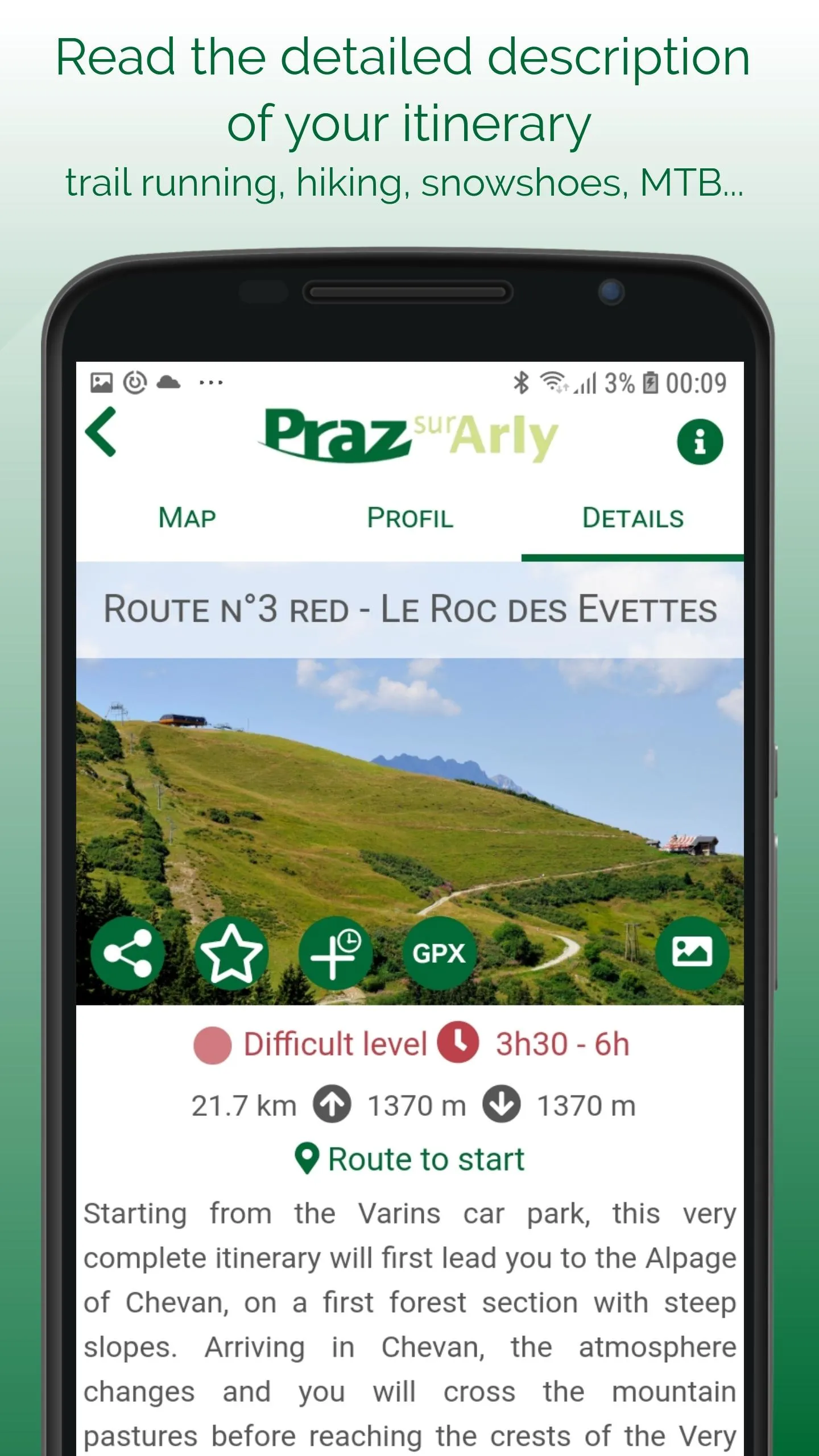 Praz sur Arly Sports et Nature | Indus Appstore | Screenshot