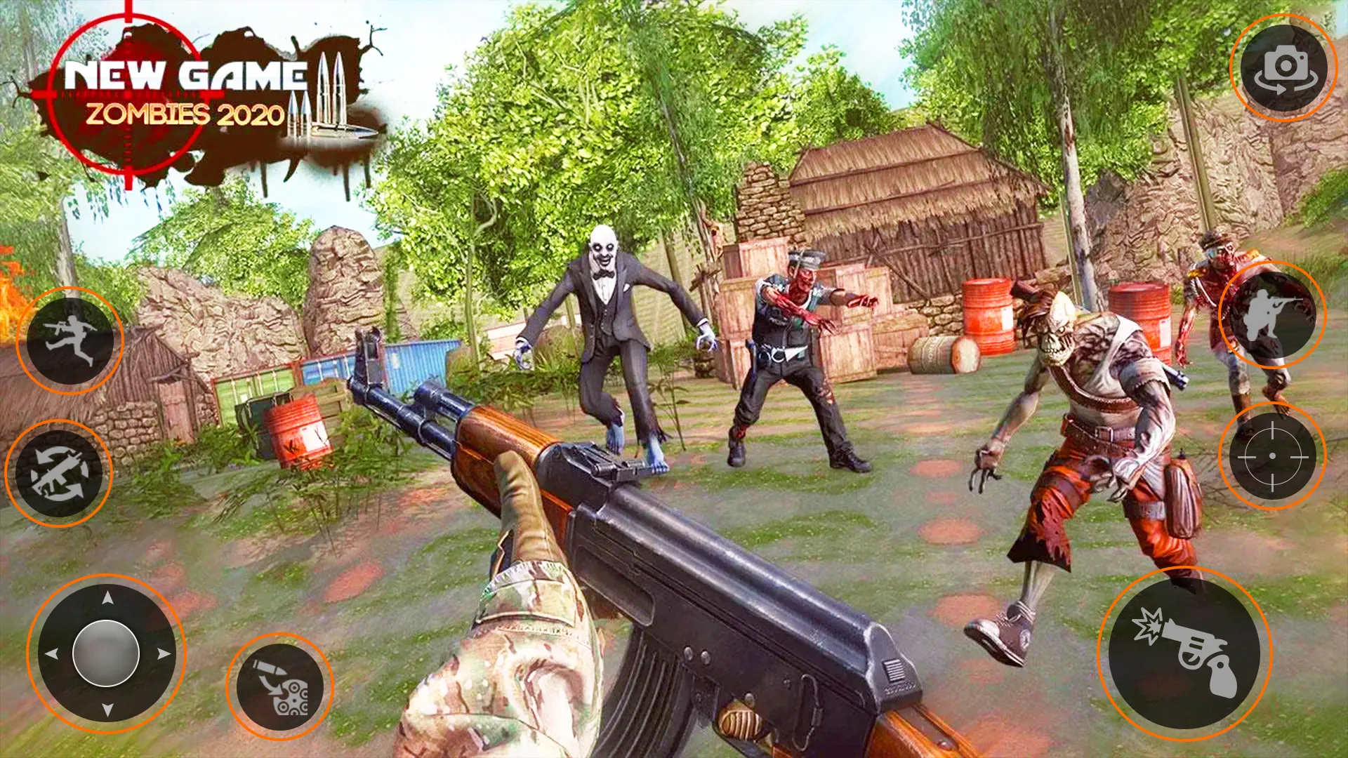 Zombie Games 3D - Gun Games 3D | Indus Appstore | Screenshot