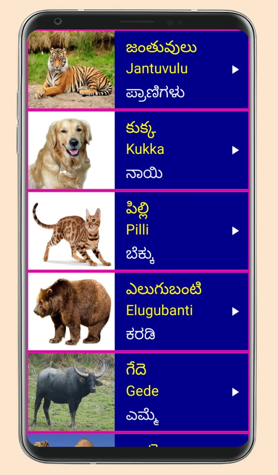 Learn Telugu From Kannada | Indus Appstore | Screenshot