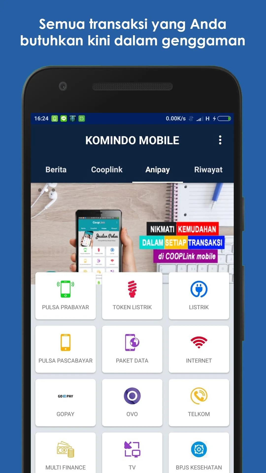 KOMINDO MOBILE | Indus Appstore | Screenshot