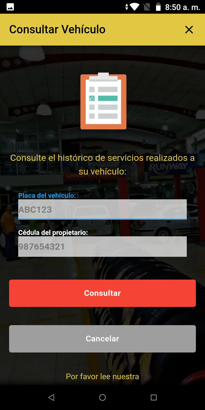 Carllantas & Servicios | Indus Appstore | Screenshot