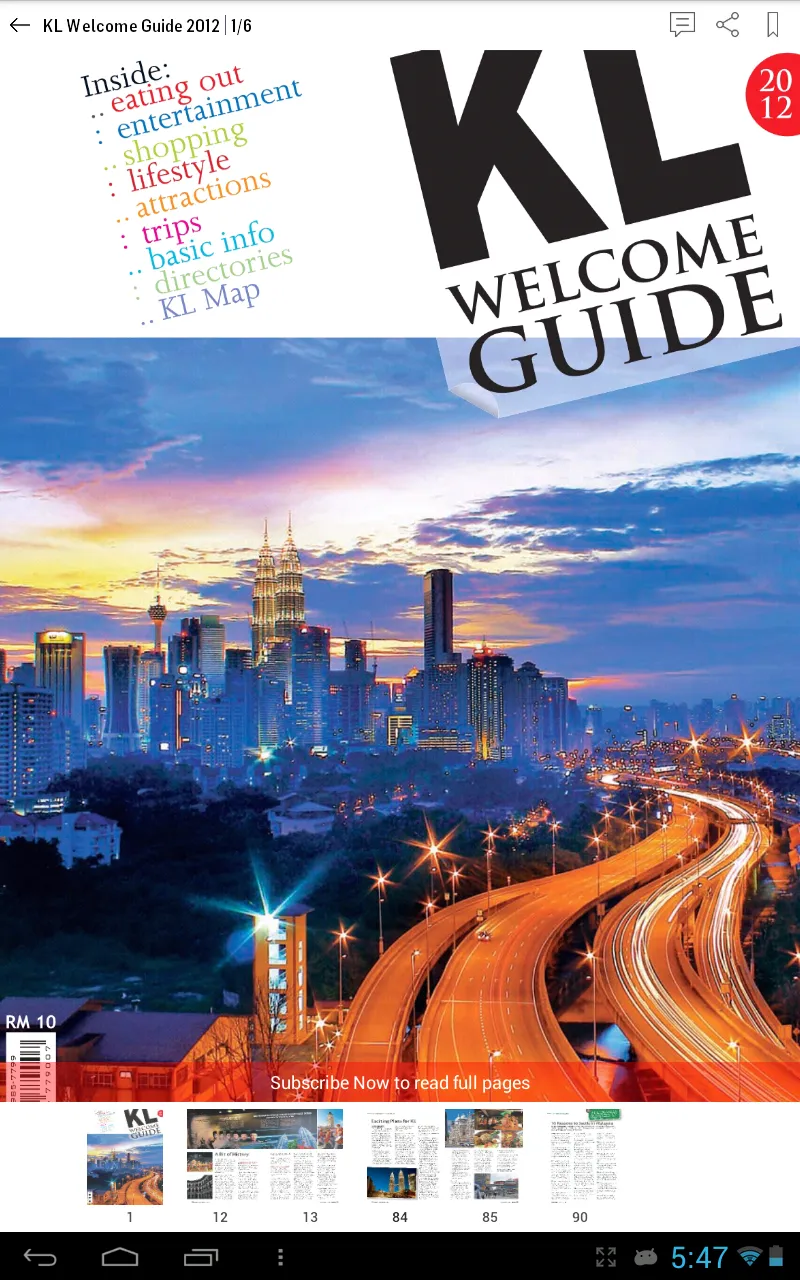 KL Welcome Guide | Indus Appstore | Screenshot