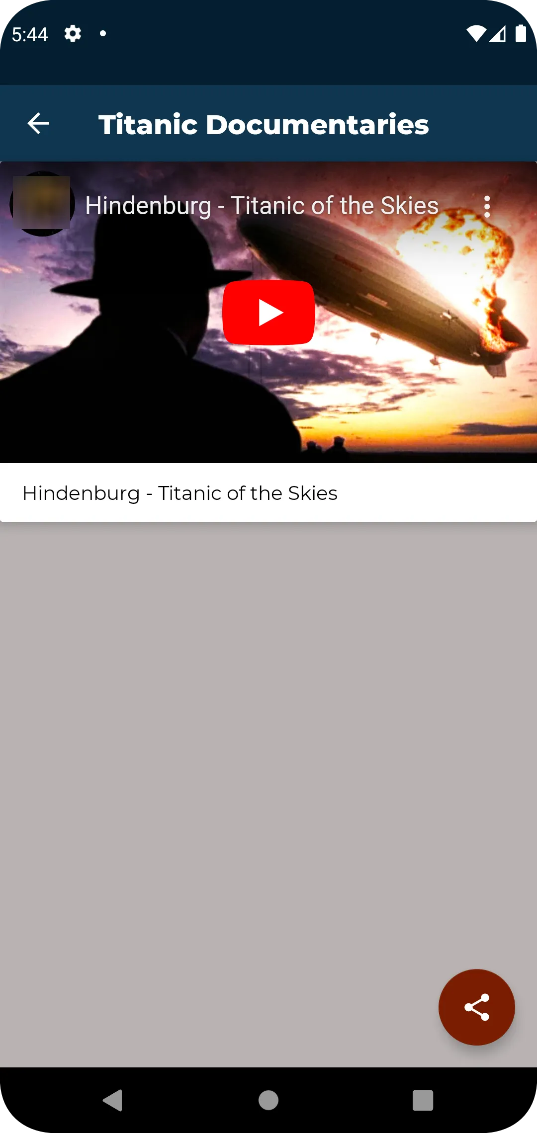 Titanic Sinking Documentaries | Indus Appstore | Screenshot