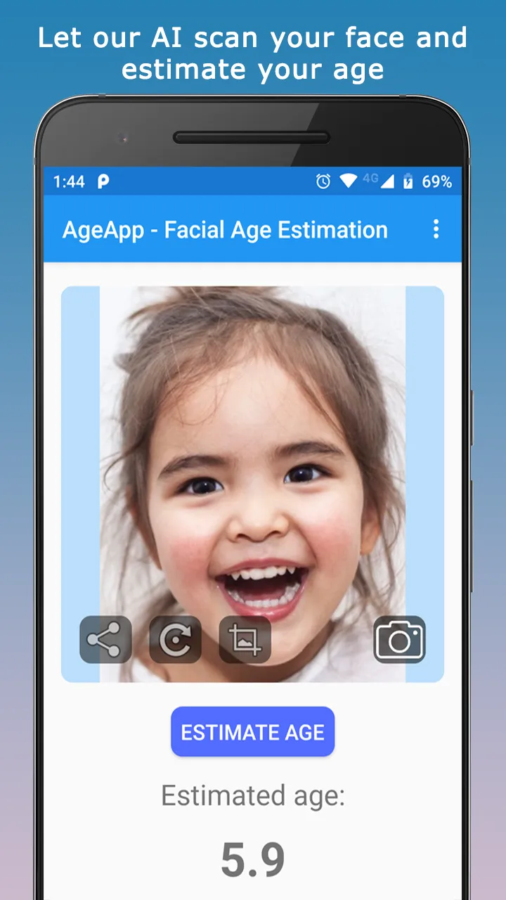 AgeScan - Facial Age Predictor | Indus Appstore | Screenshot