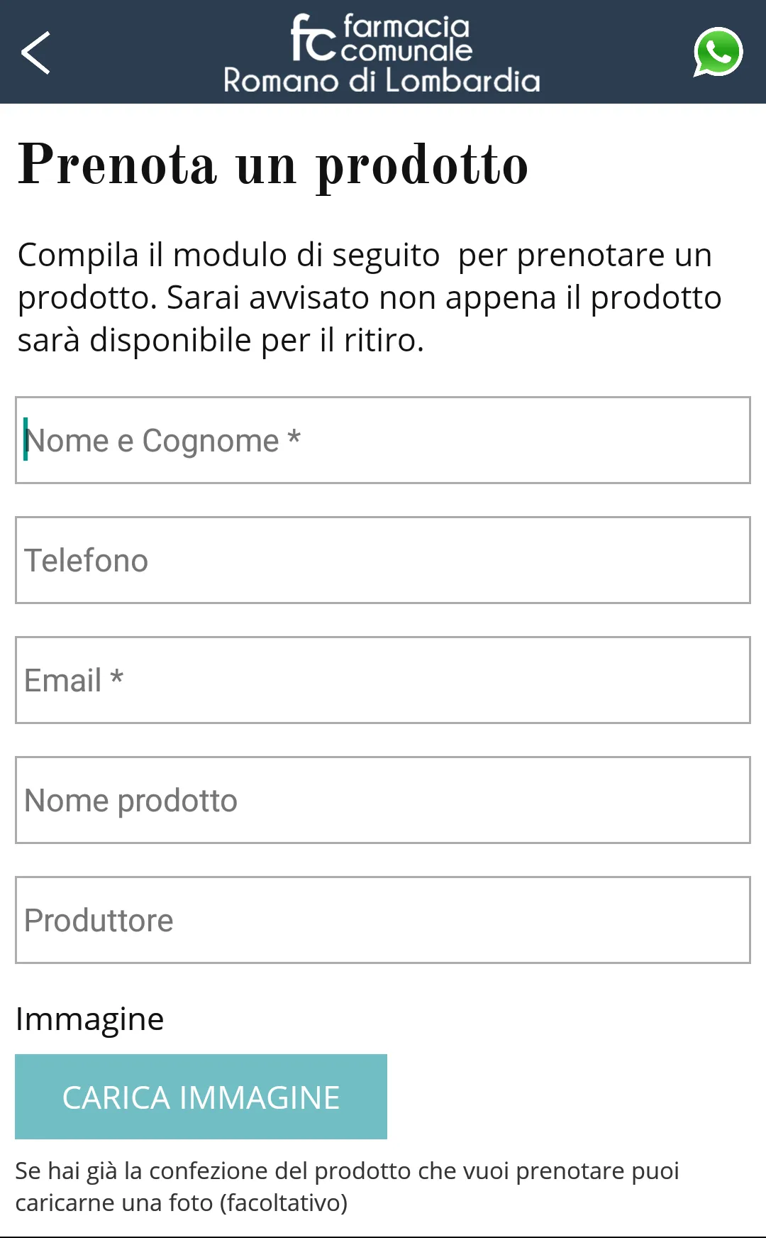 Farmacia Comunale Romano | Indus Appstore | Screenshot