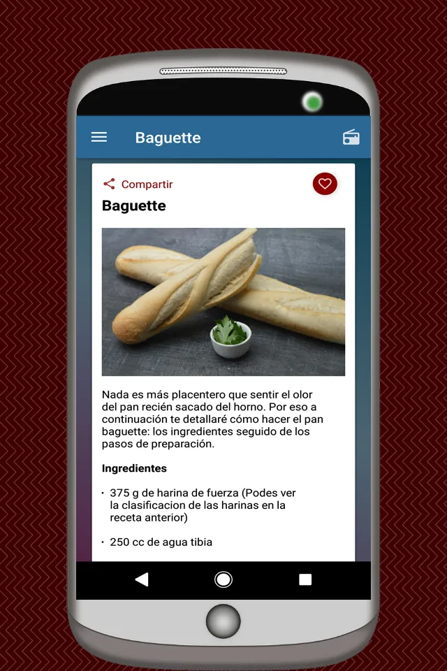 Recetas de Panaderia | Indus Appstore | Screenshot