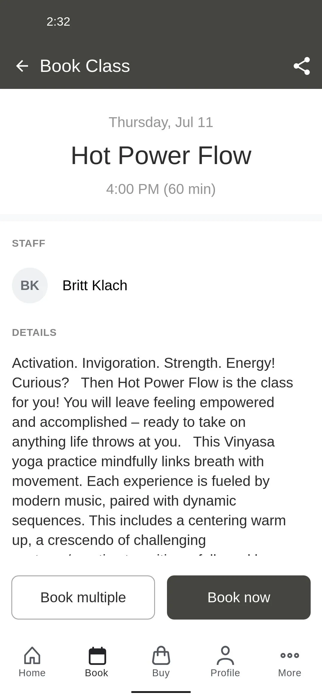 Hot Yoga Asheville | Indus Appstore | Screenshot