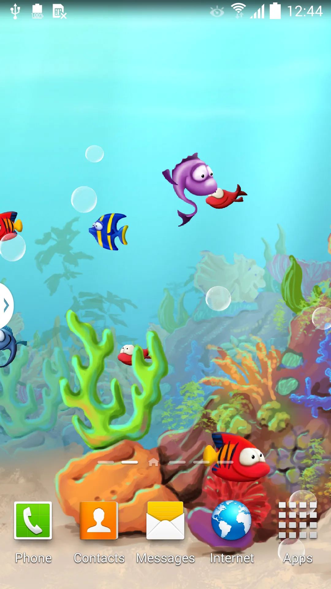 Aquarium Live Wallpaper | Indus Appstore | Screenshot