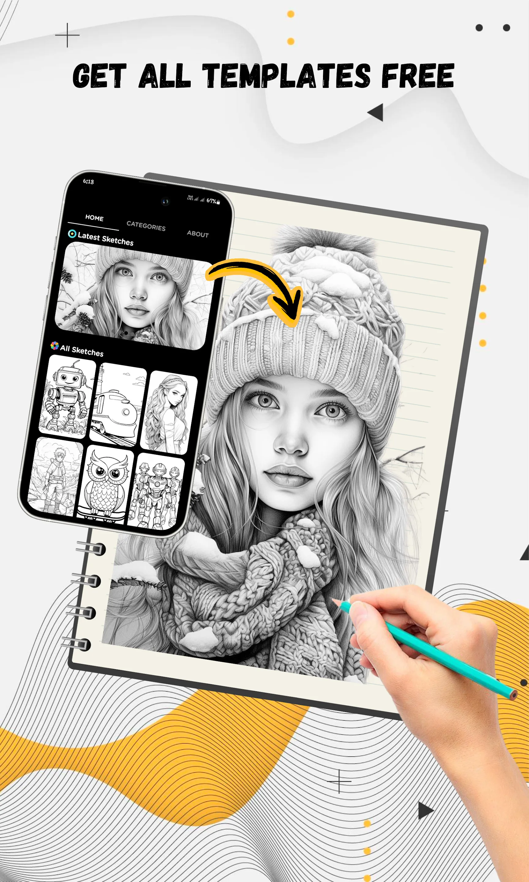 AR Drawing for Sketch Drawing | Indus Appstore | Screenshot