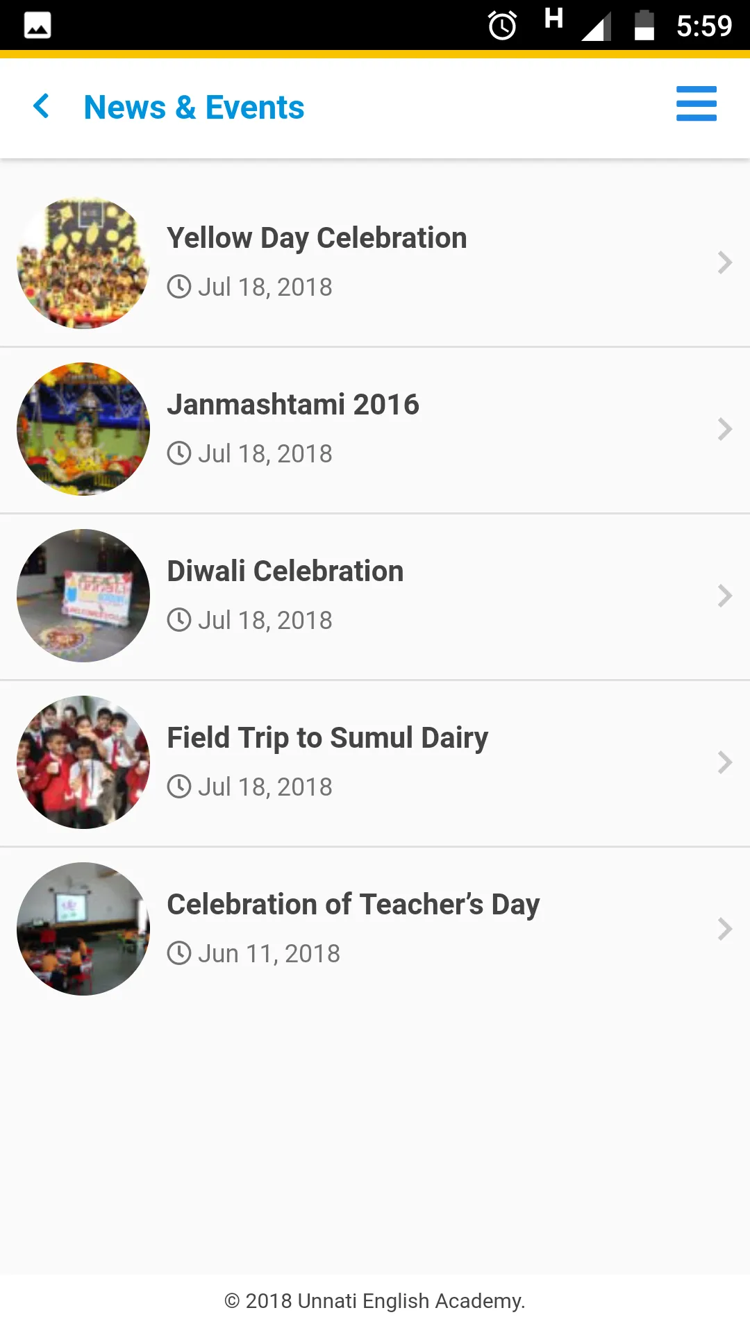 Unnati English Academy | Indus Appstore | Screenshot