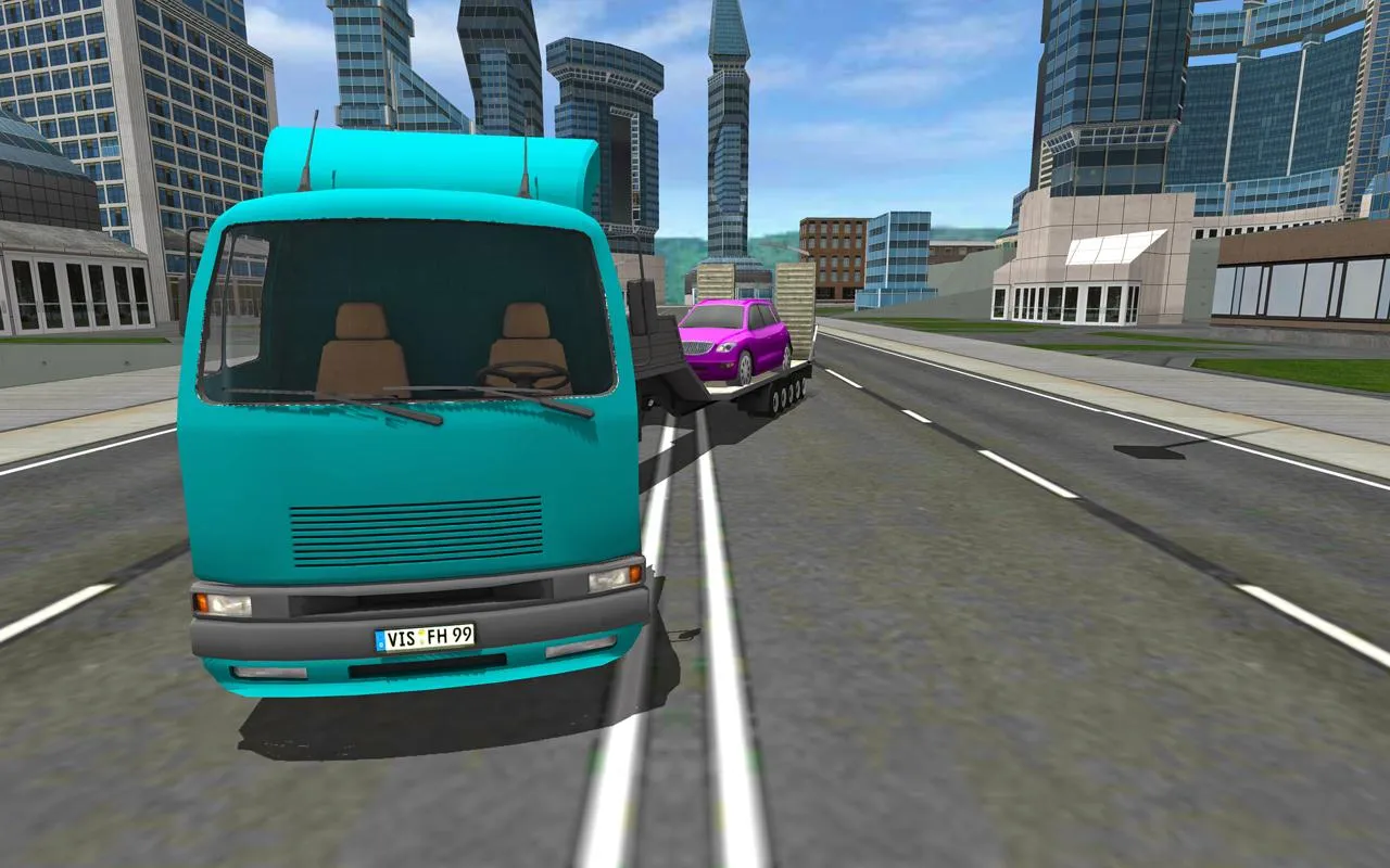 Euro Truck Driving Sim 2018 3D | Indus Appstore | Screenshot