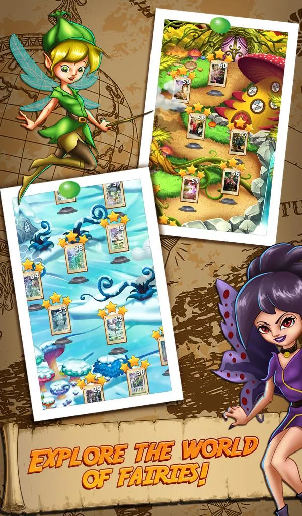 Solitaire - Elven Wonderland | Indus Appstore | Screenshot