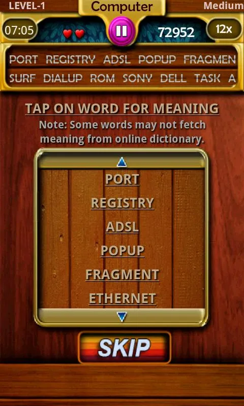 Word Fill | Indus Appstore | Screenshot