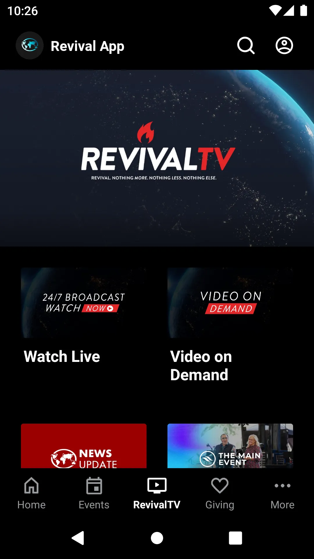 Revival Ministries Int'l | Indus Appstore | Screenshot