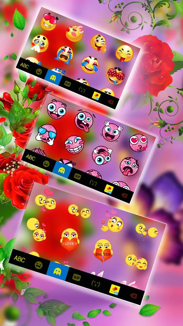 Rose Butterfly Theme | Indus Appstore | Screenshot