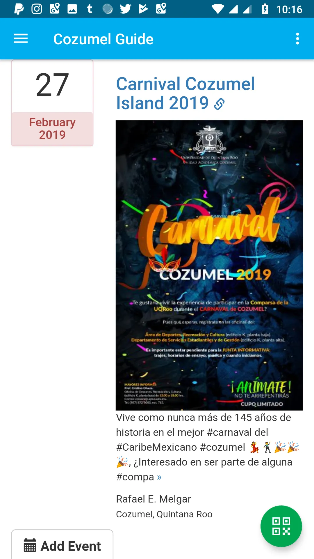 Cozumel Guide | Indus Appstore | Screenshot