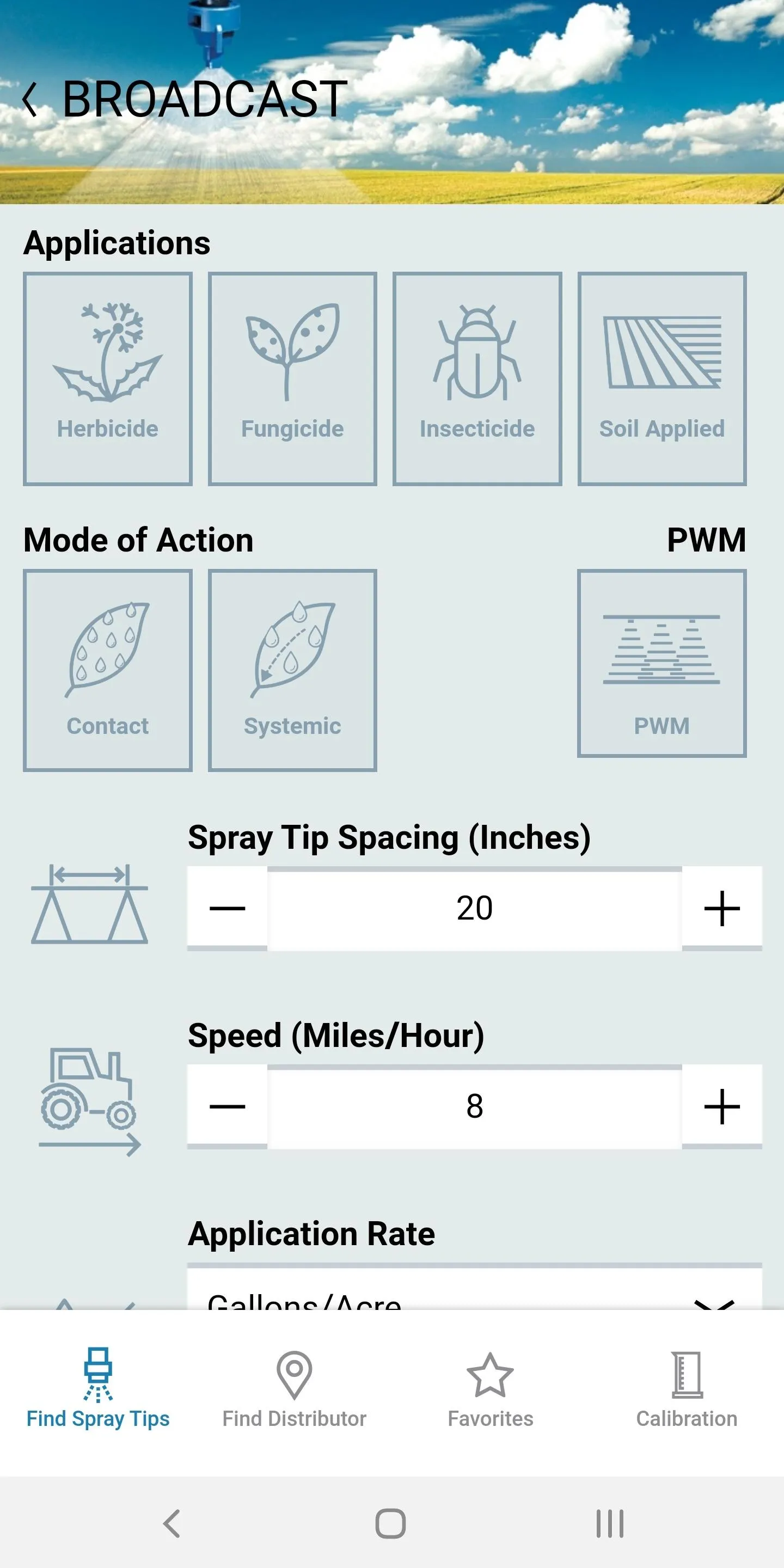 SpraySelect | Indus Appstore | Screenshot