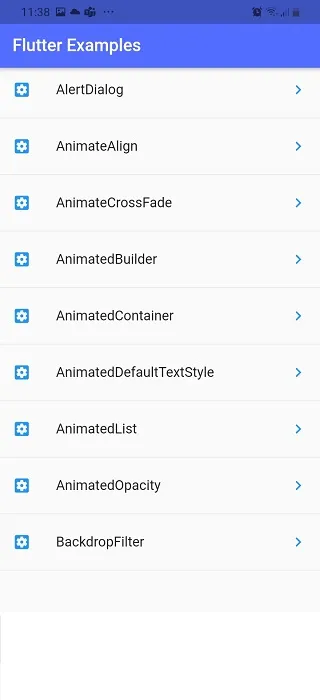 Flutter Examples | Indus Appstore | Screenshot