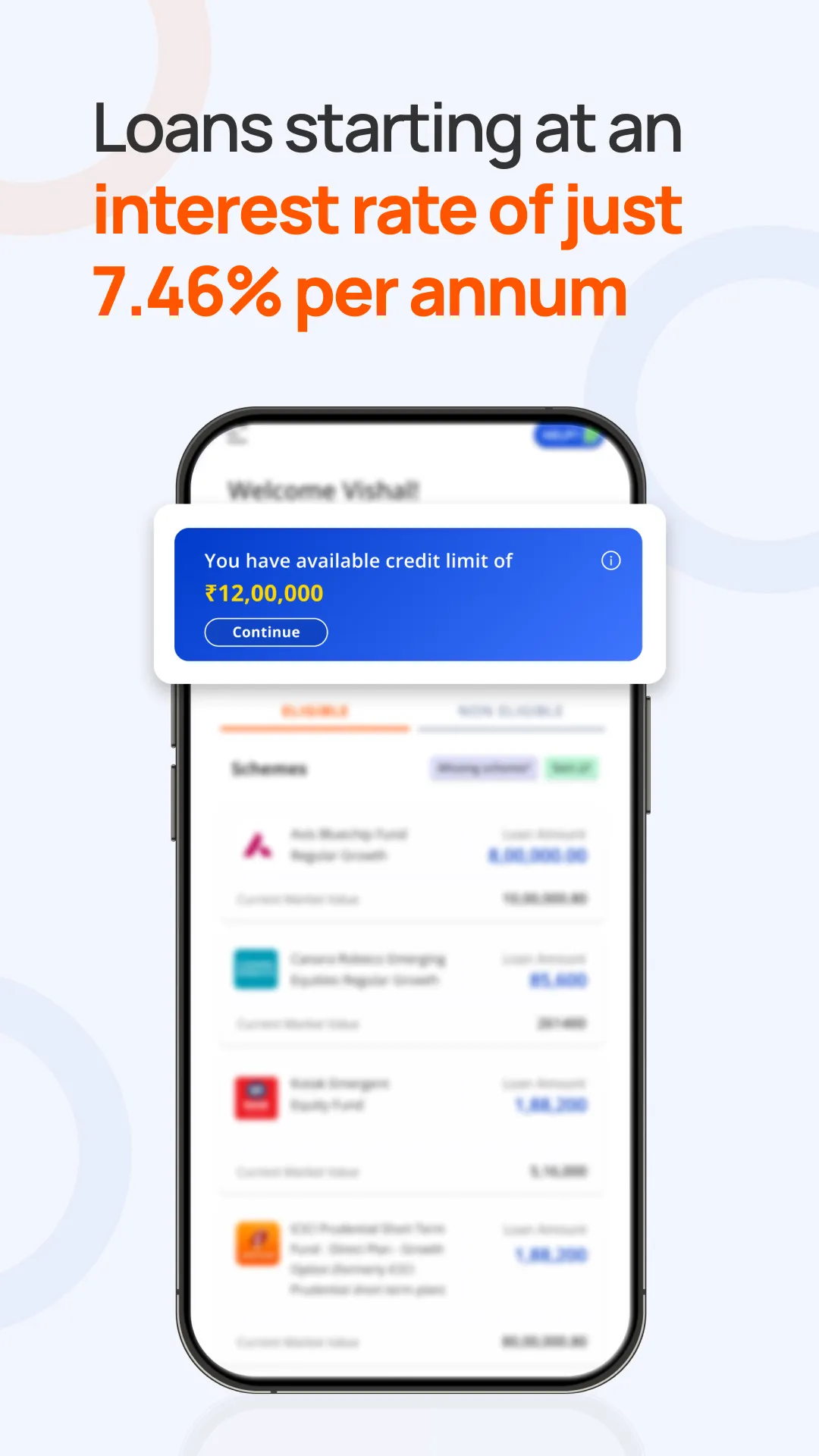 FinEzzy: Mutual Funds Loan | Indus Appstore | Screenshot