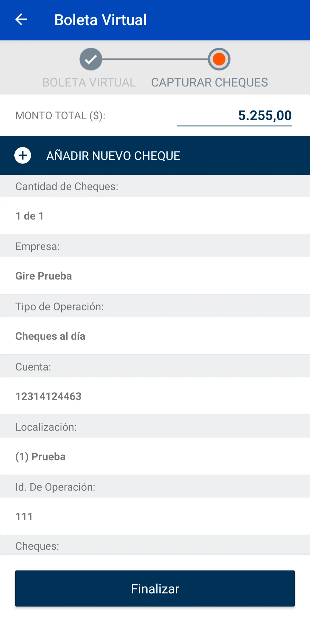 Macro BMA Cheques AR | Indus Appstore | Screenshot