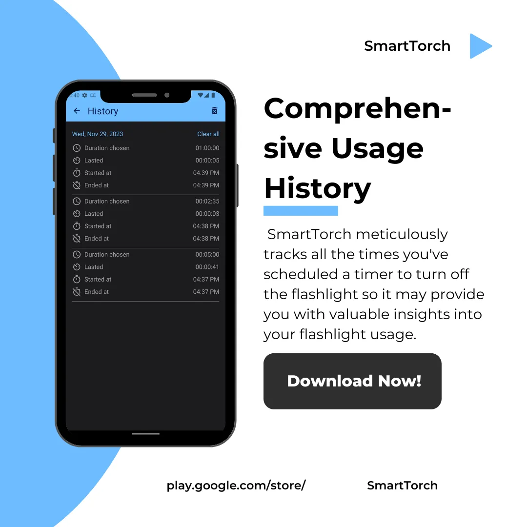 SmartTorch - Torch with Timer | Indus Appstore | Screenshot