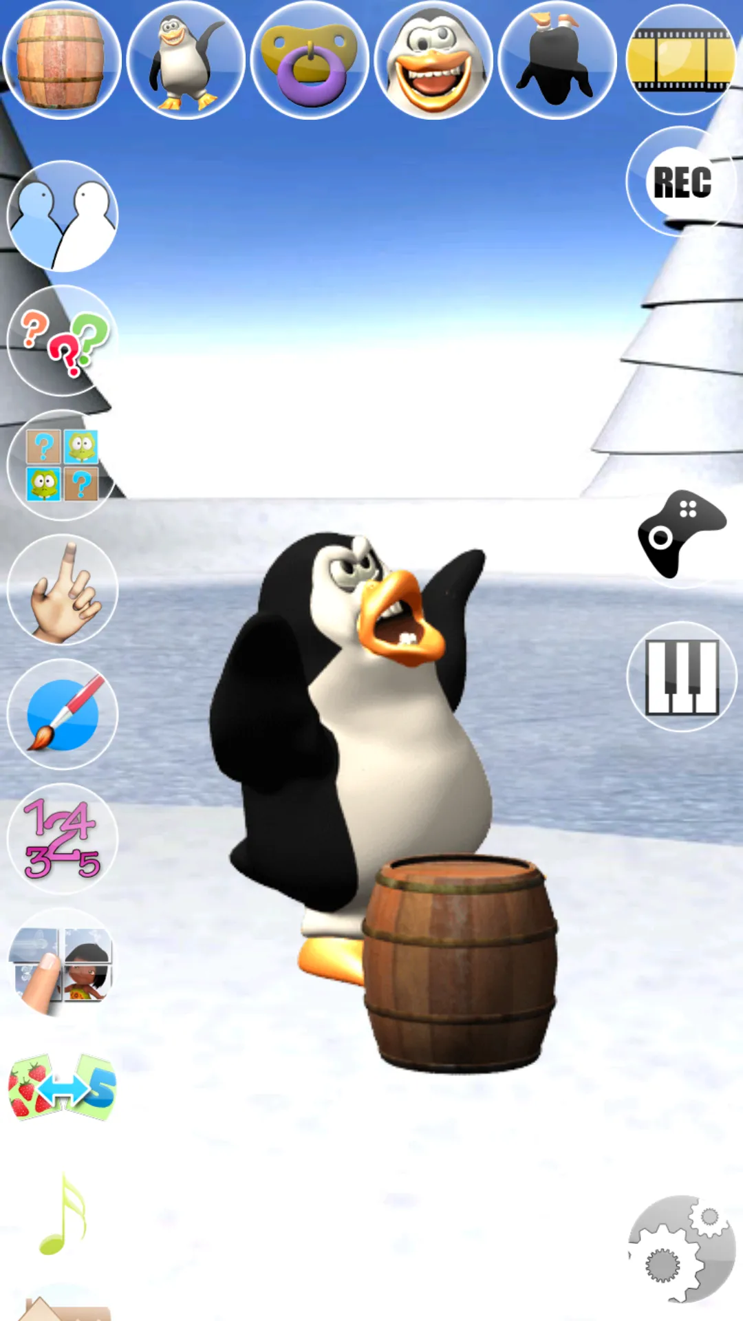 Sweet Little Talking Penguin | Indus Appstore | Screenshot