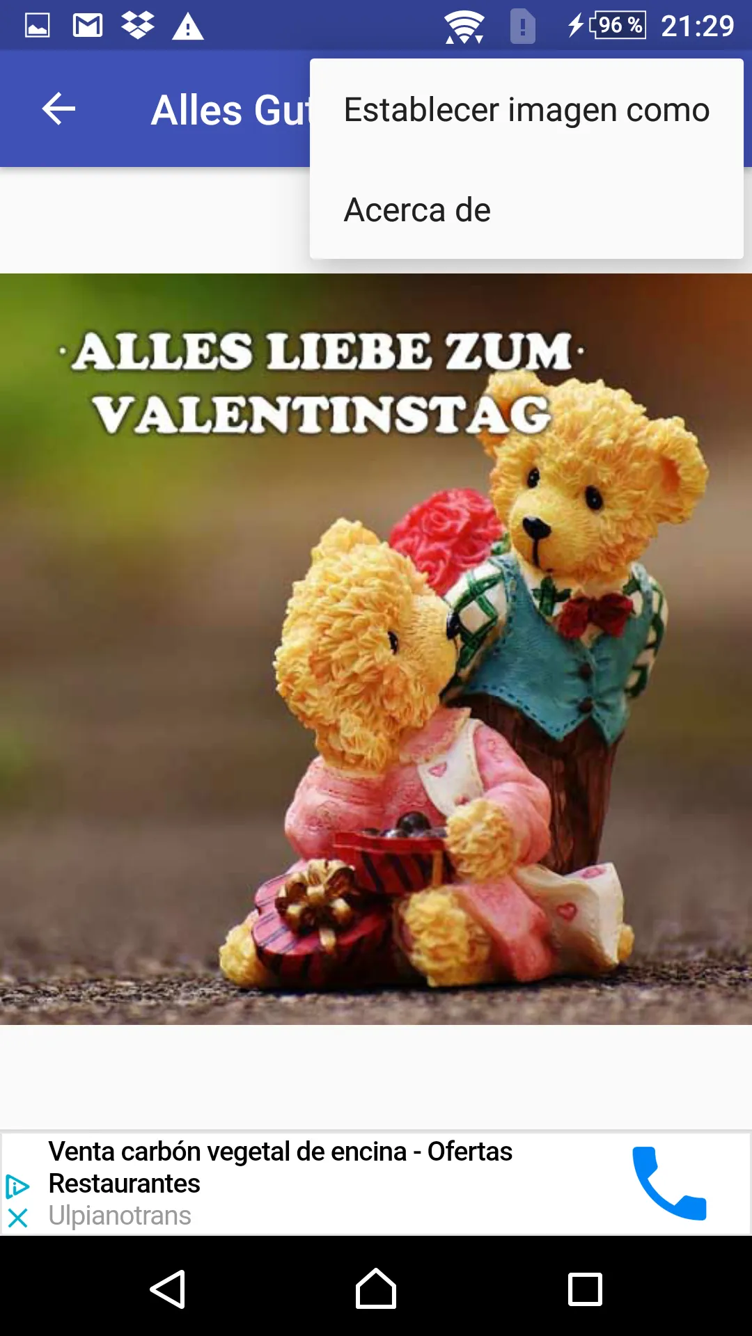 Alles Gute zum Valentinstag | Indus Appstore | Screenshot