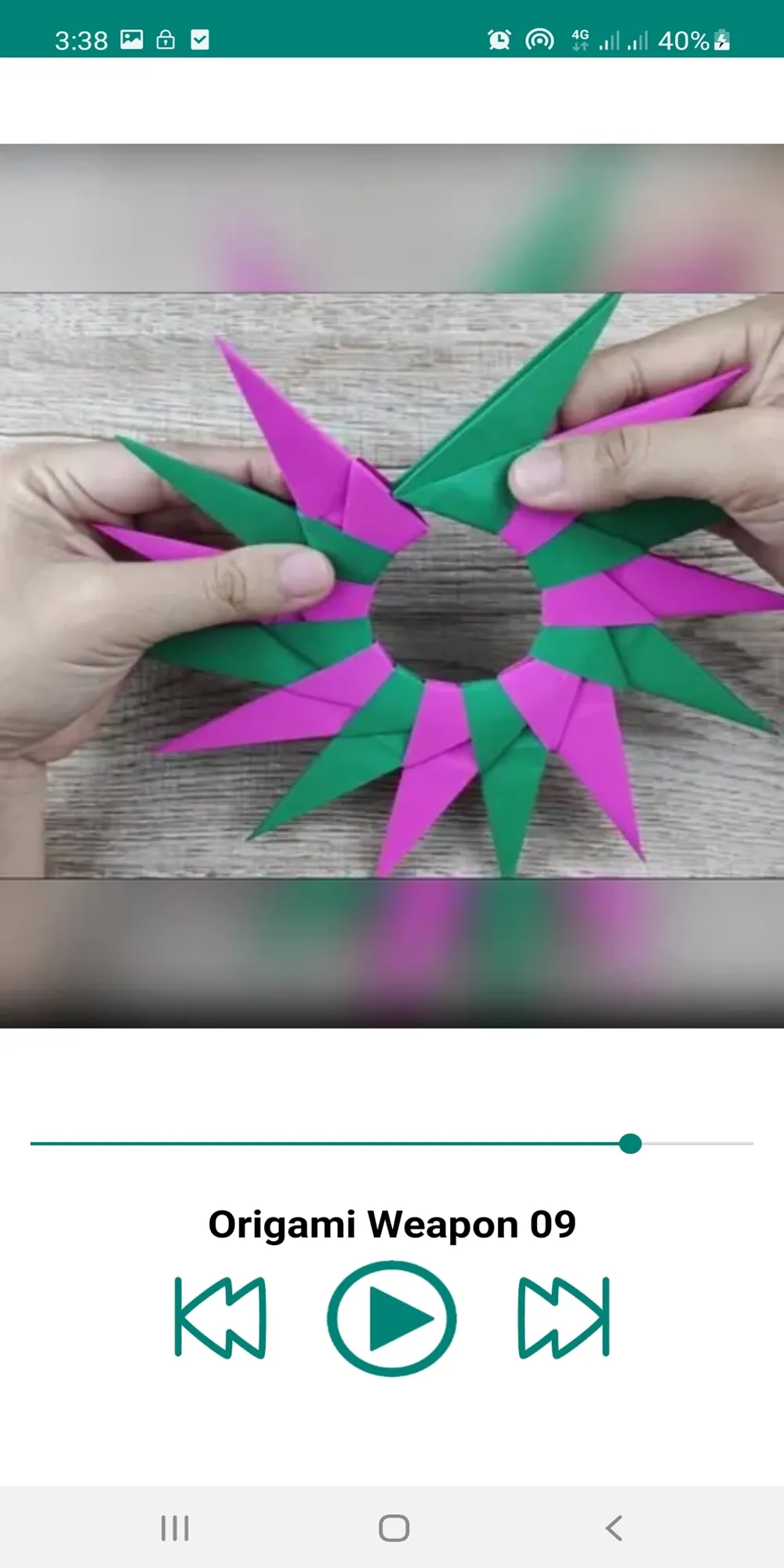 Weapons Paper Origami Easy | Indus Appstore | Screenshot