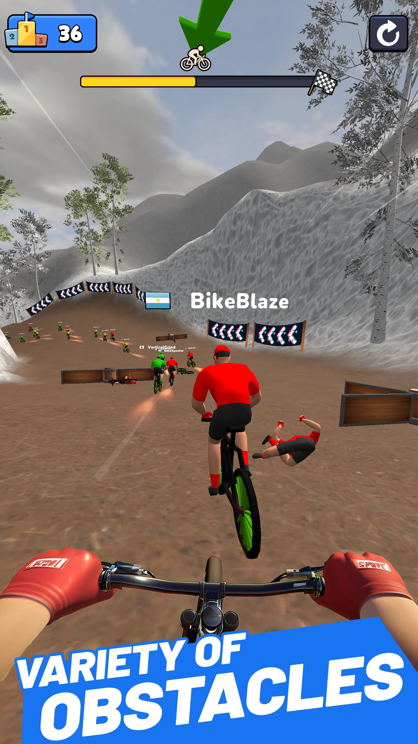 BMX Cycle 3D: Stunt Race Game | Indus Appstore | Screenshot