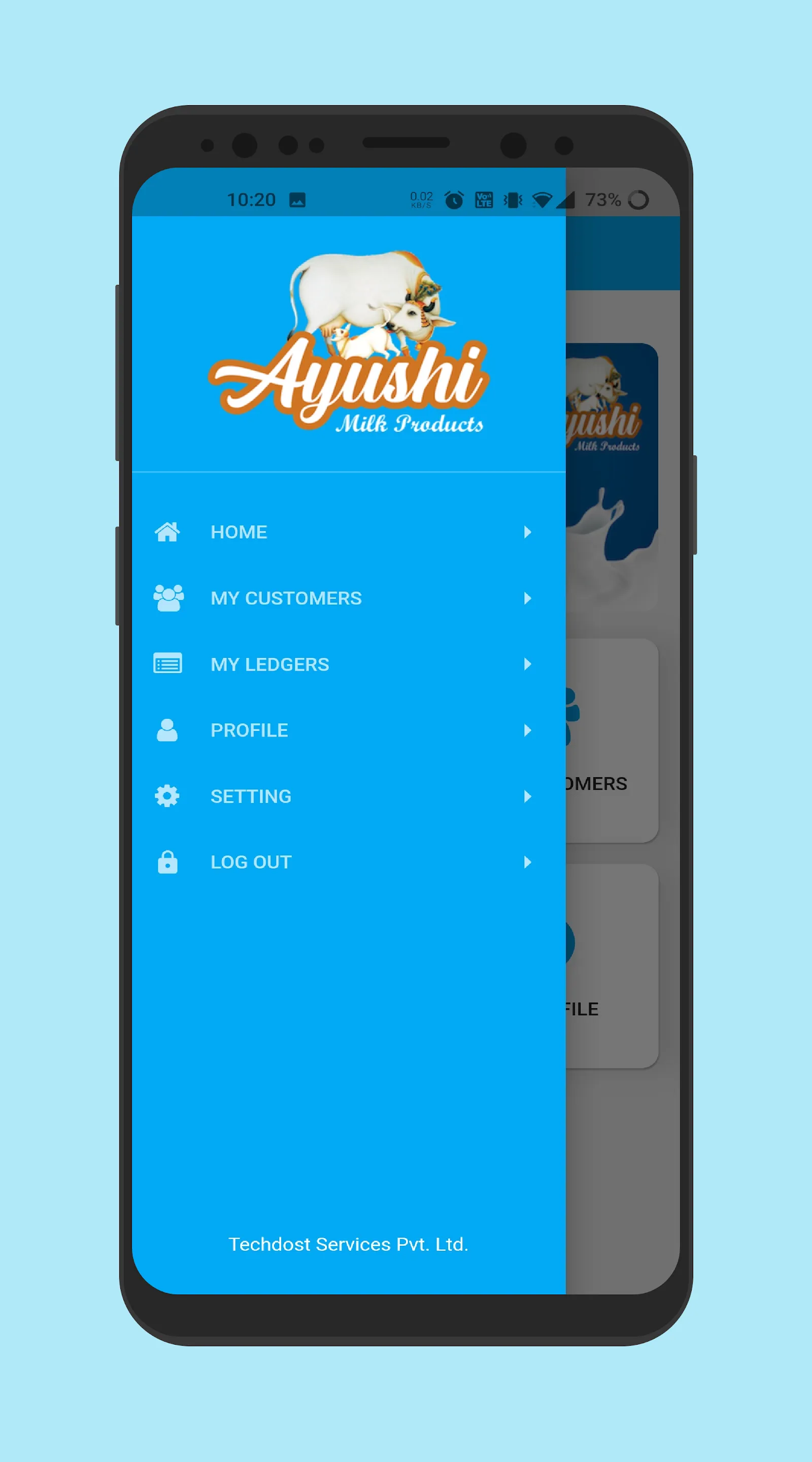 Ayushi Milk Products | Indus Appstore | Screenshot