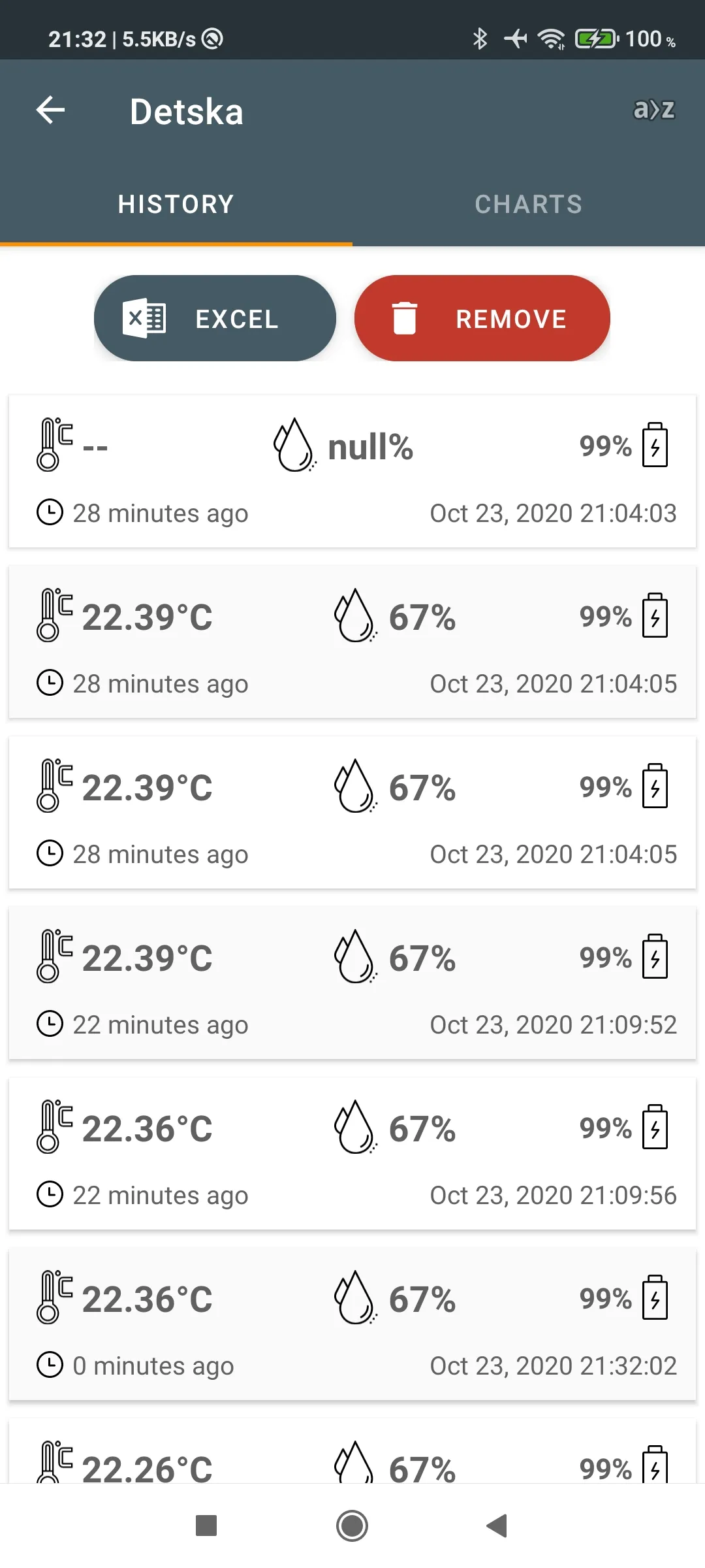 Mijia Temperature | Indus Appstore | Screenshot