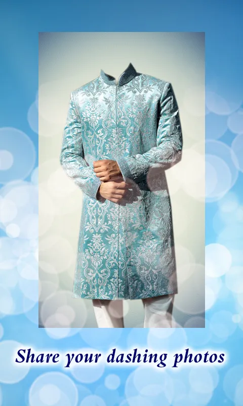 Men Sherwani Montage Maker | Indus Appstore | Screenshot