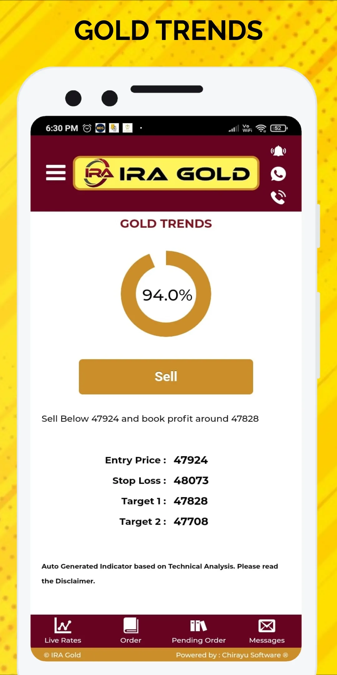 Ira Gold | Indus Appstore | Screenshot