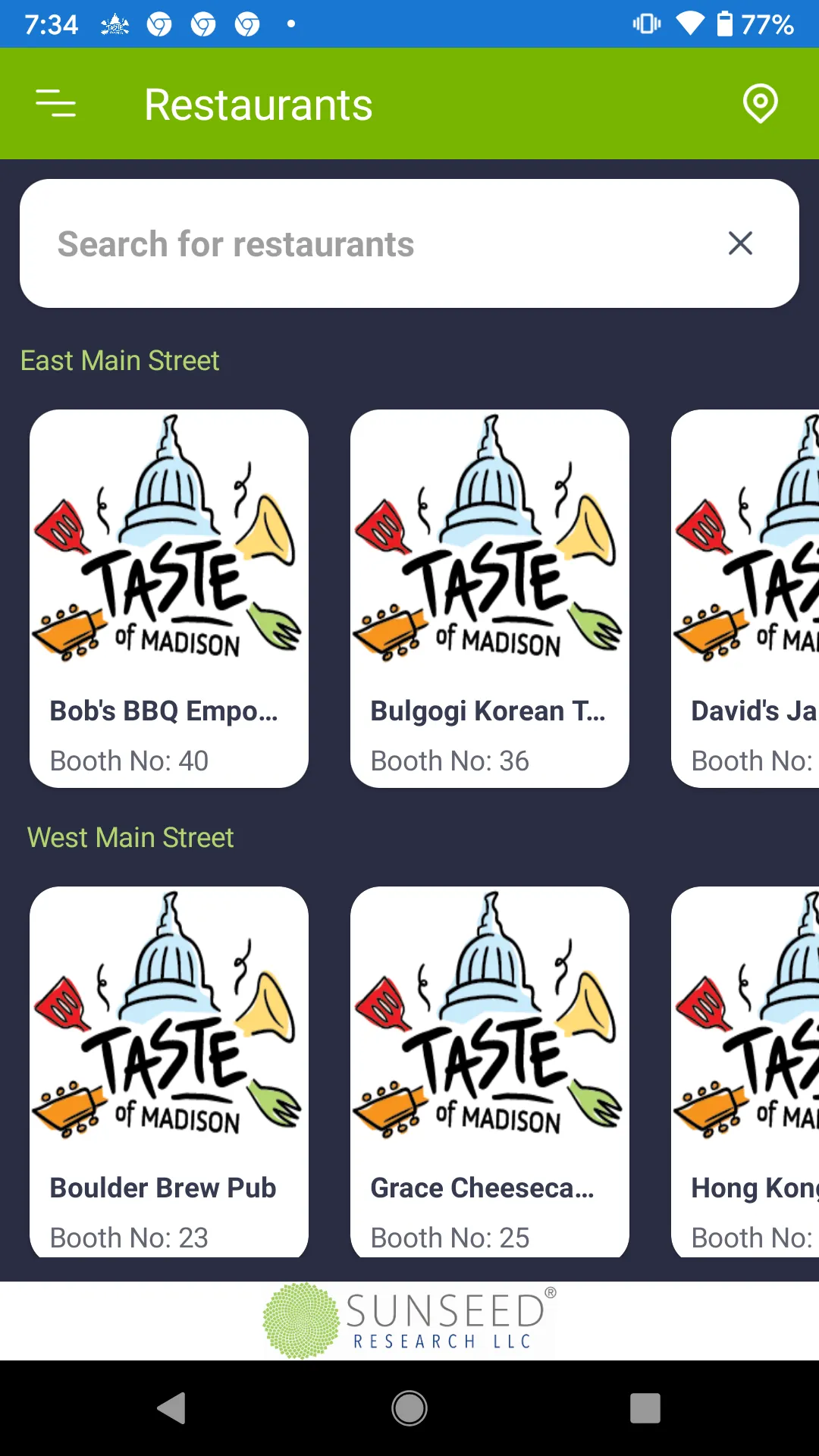 Taste Of Madison | Indus Appstore | Screenshot