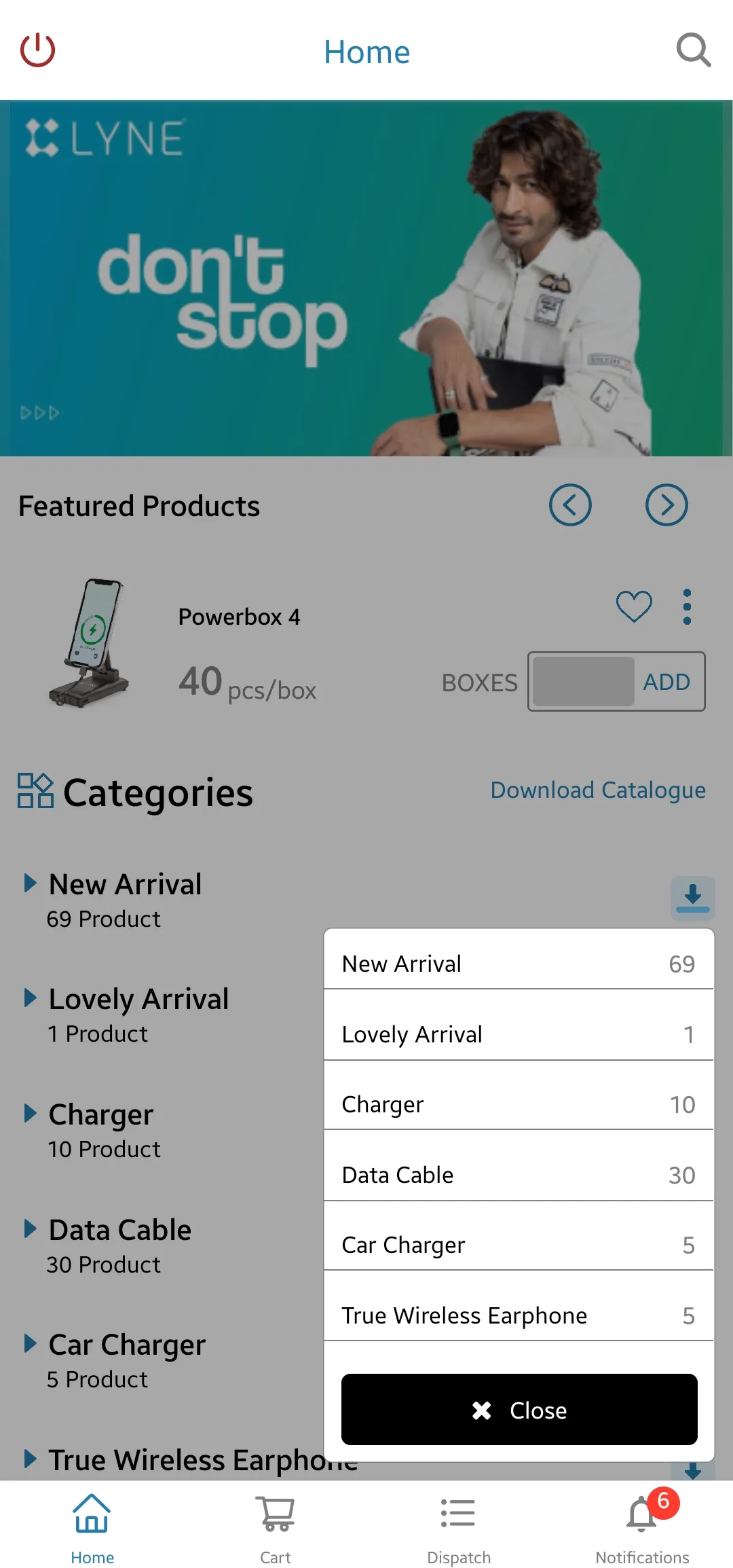 LYNE Dealer's Hub | Indus Appstore | Screenshot