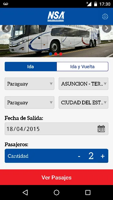 NSA Viajes | Indus Appstore | Screenshot