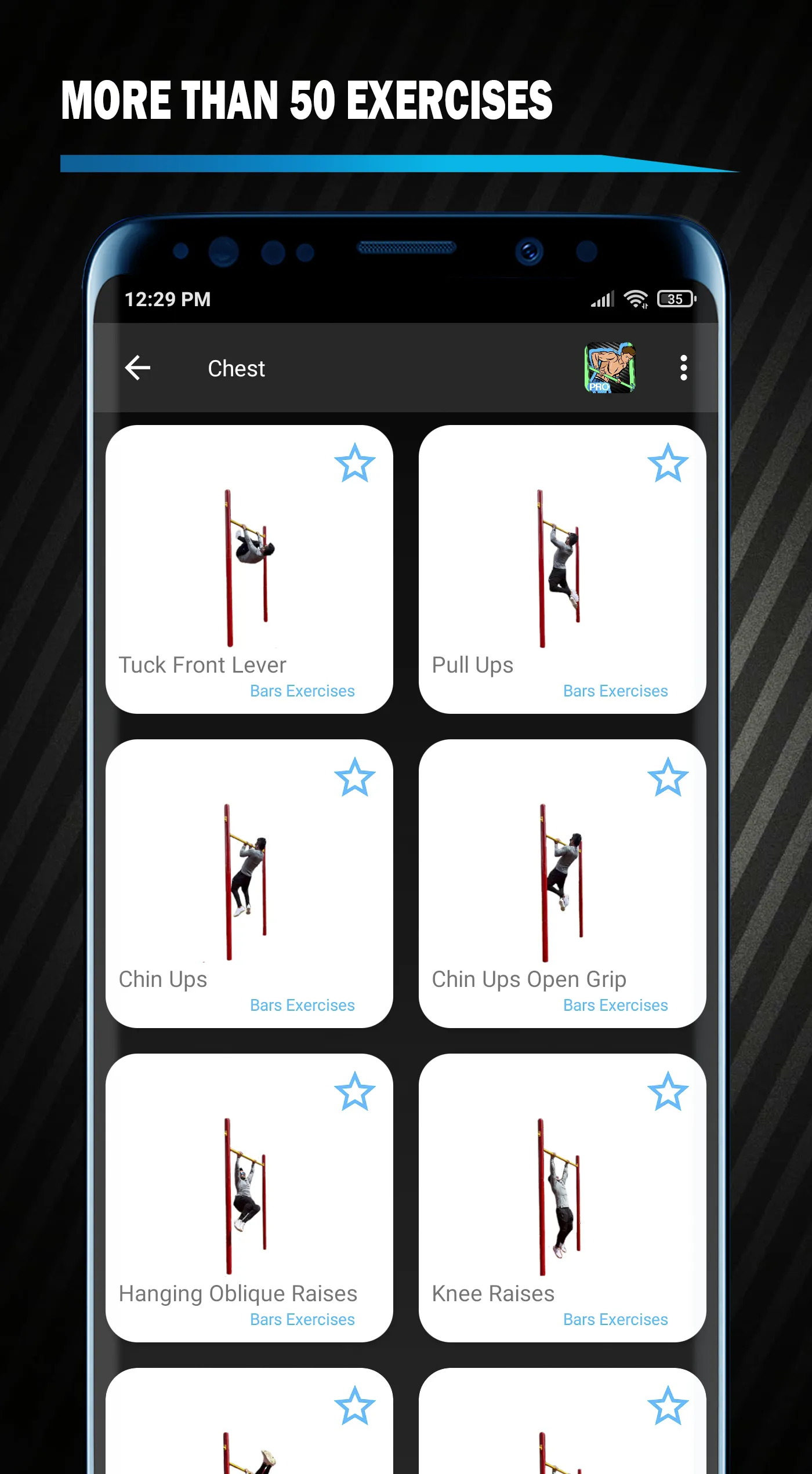 Muscle Up Progression Exercice | Indus Appstore | Screenshot