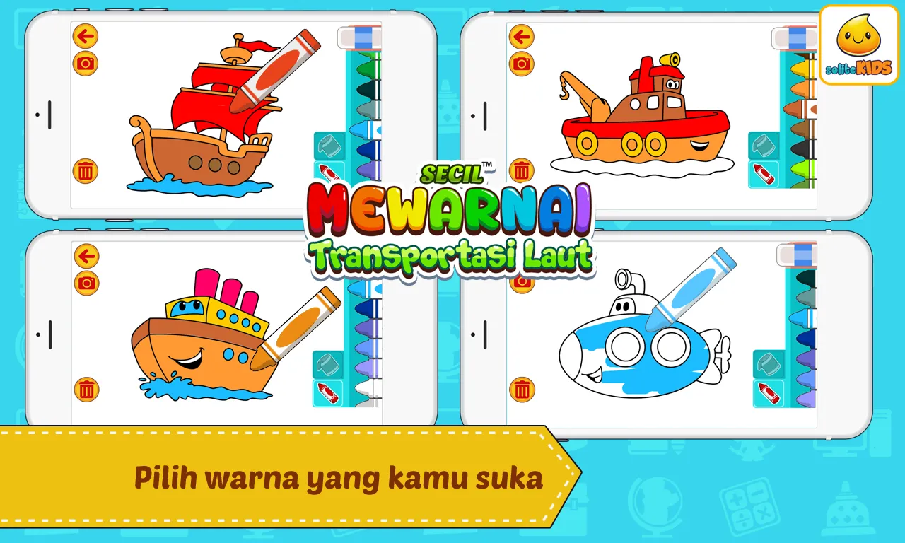 Mewarnai Kapal | Indus Appstore | Screenshot