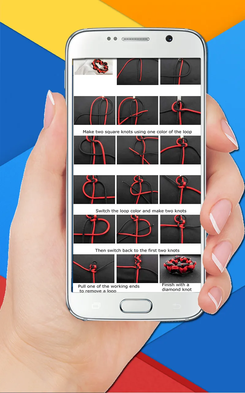 DIY Bracelet Tutorials | Indus Appstore | Screenshot