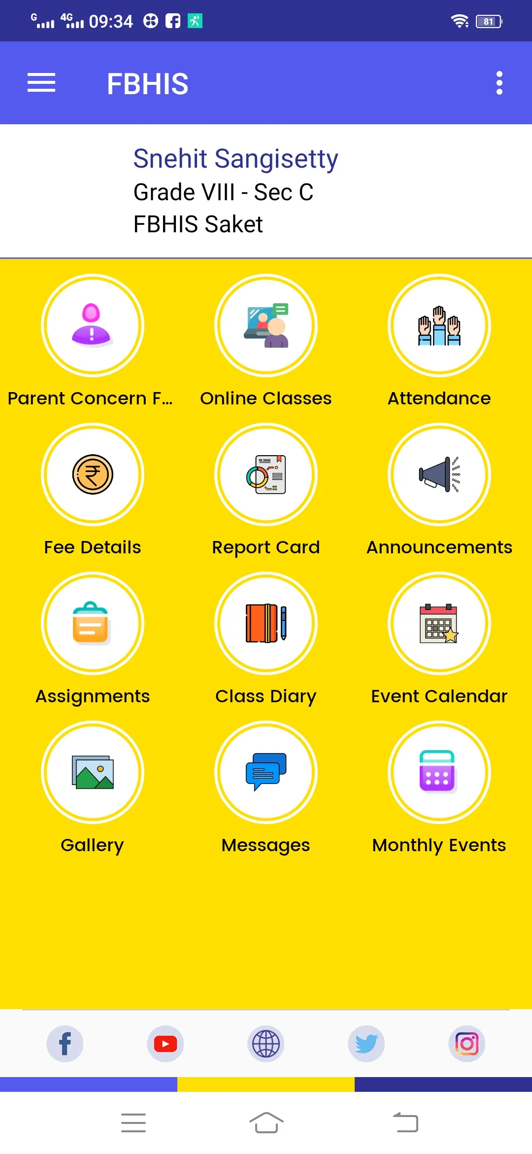 Foster Billabong Parent Portal | Indus Appstore | Screenshot