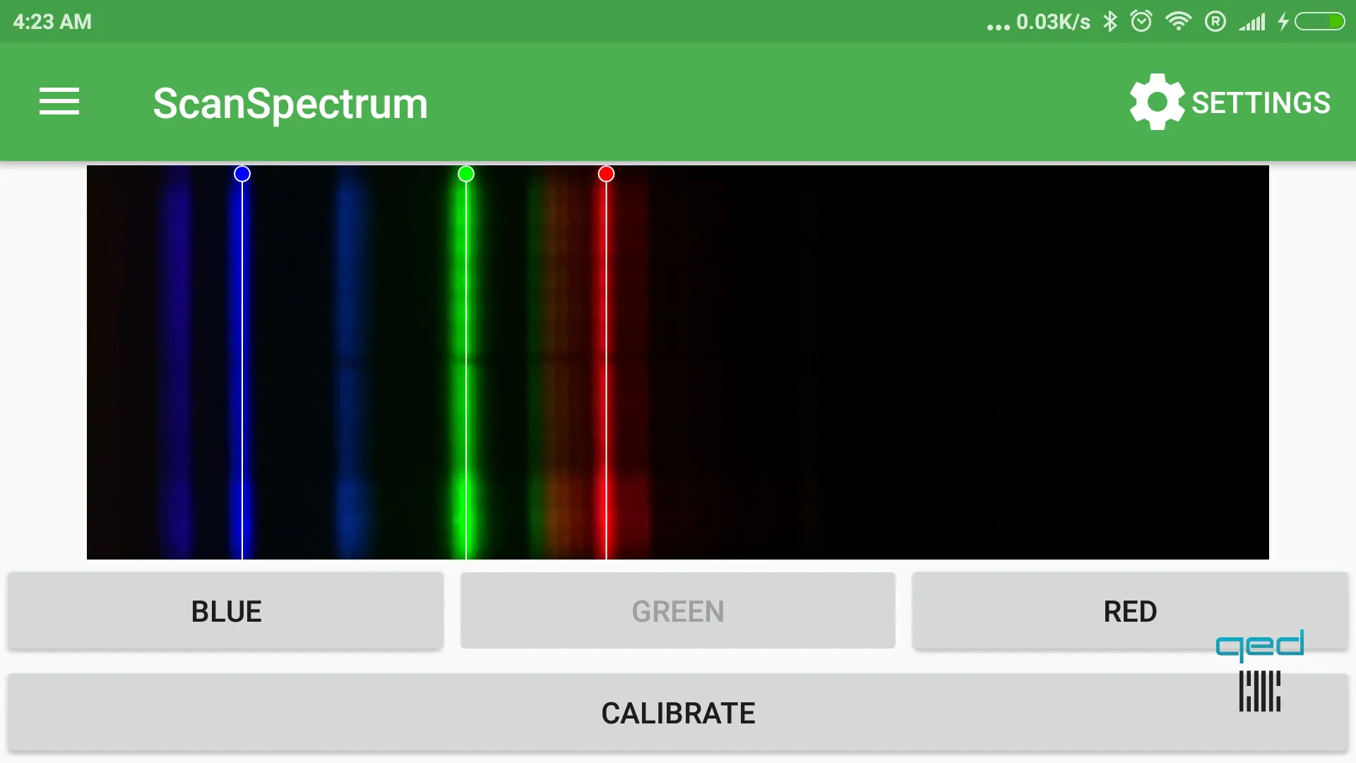 ScanSpectrum | Indus Appstore | Screenshot