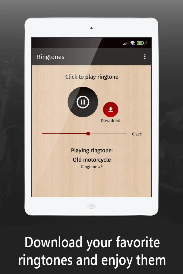 motorcycle ringtones for phone | Indus Appstore | Screenshot