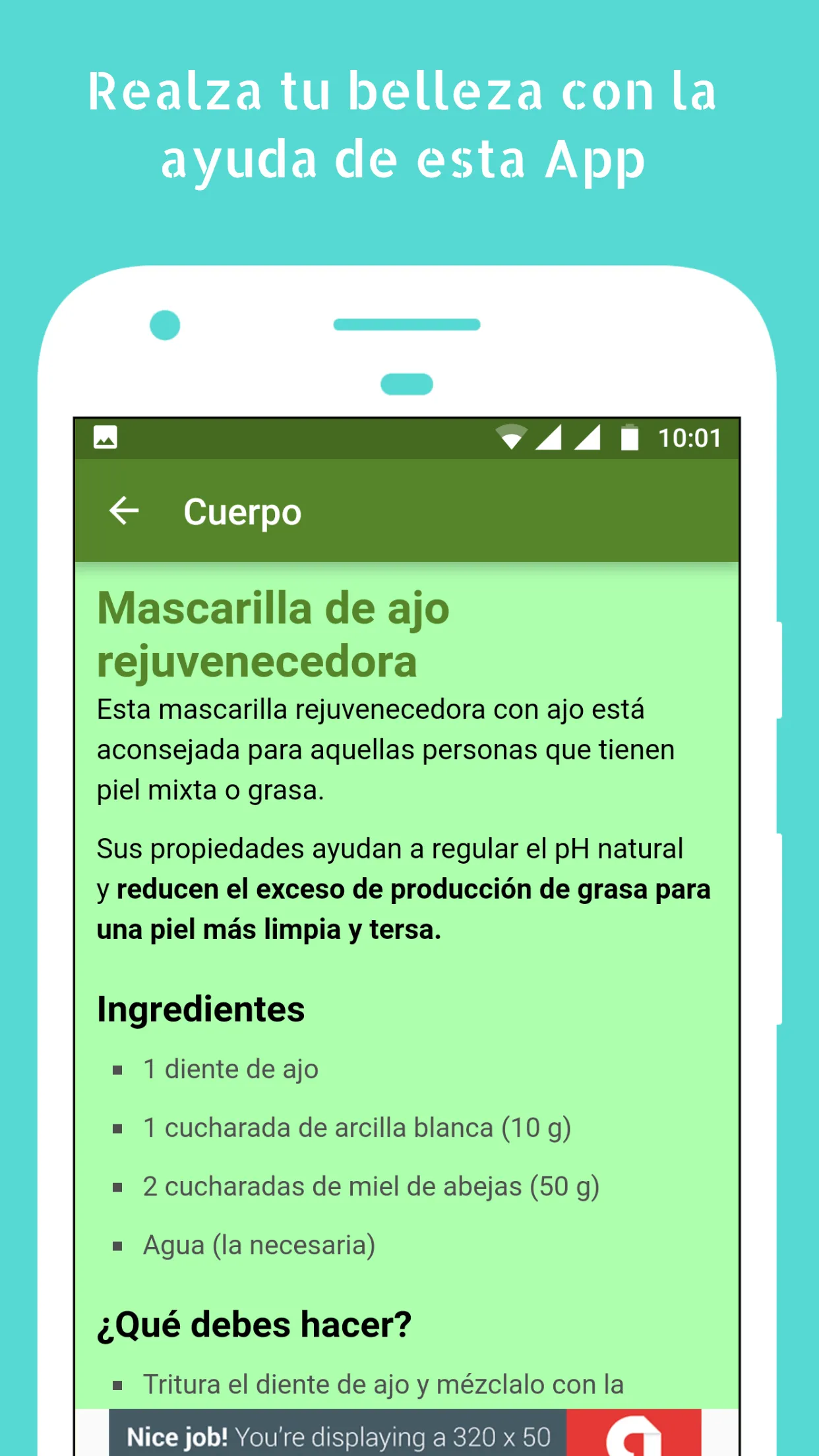 Consejos de Belleza Caseros | Indus Appstore | Screenshot