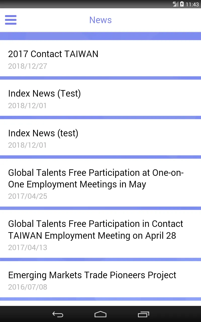 Contact TAIWAN | Indus Appstore | Screenshot