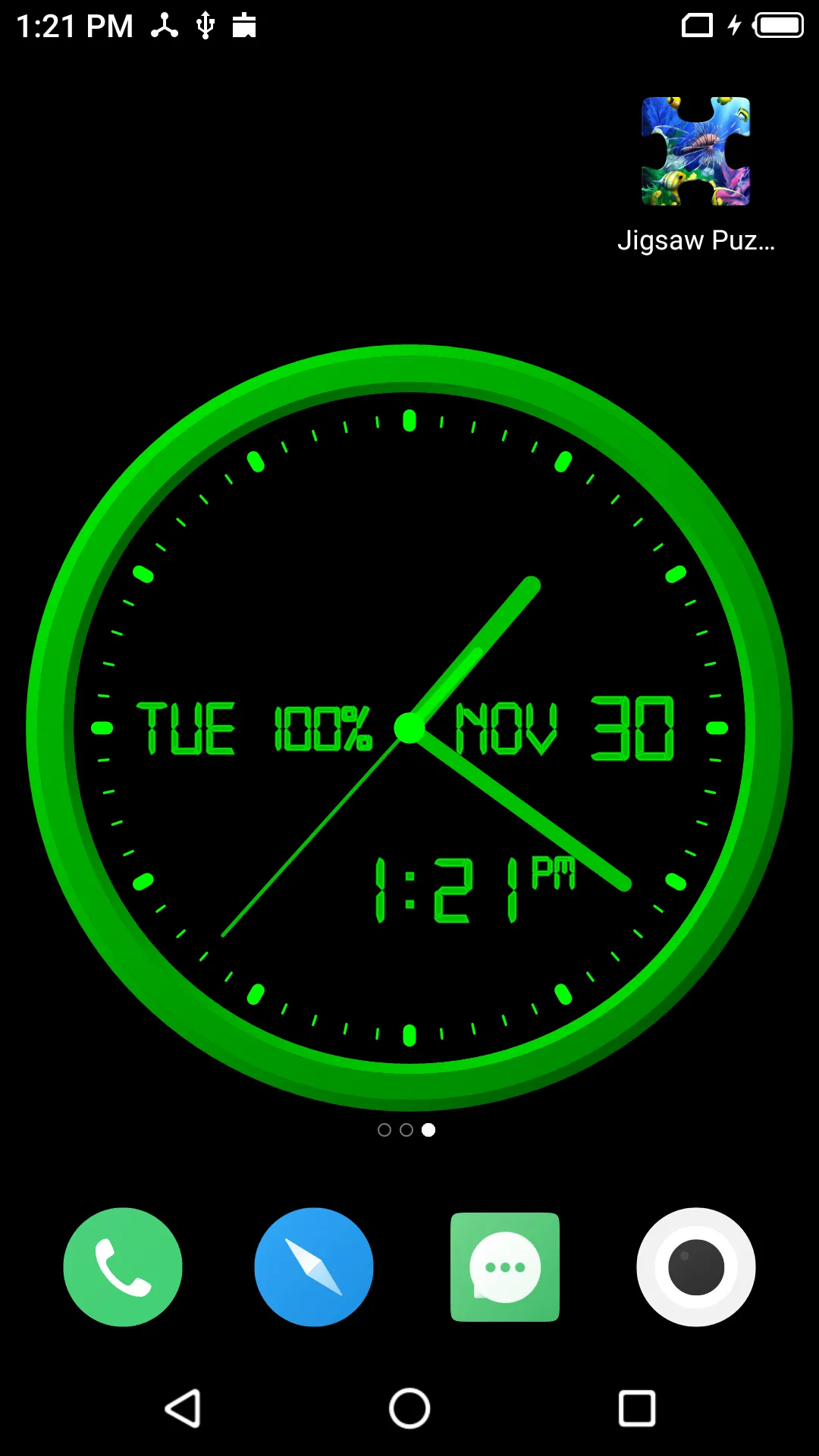 Analog Clock-7 Mobile | Indus Appstore | Screenshot